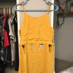 Earthbound cutout dress